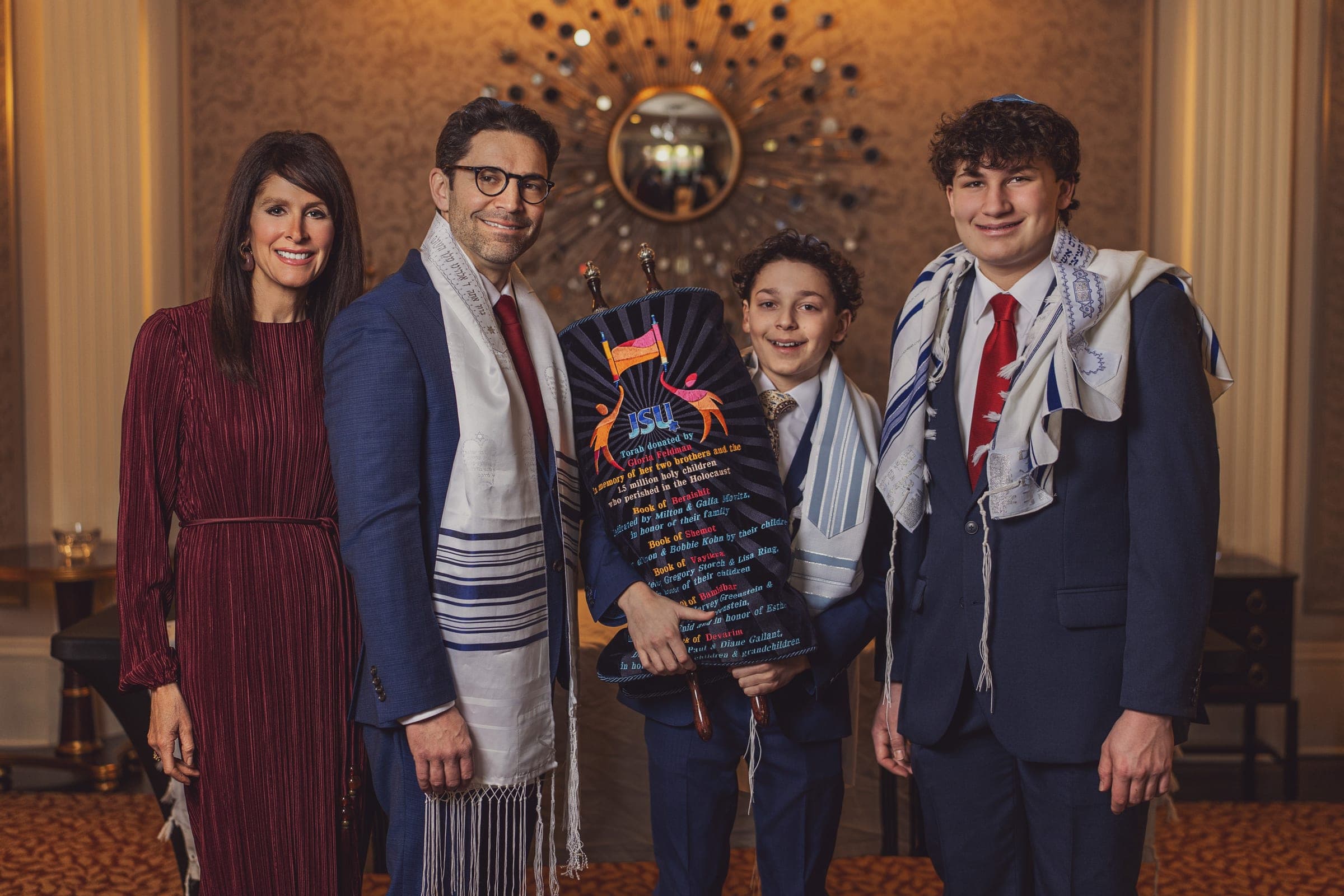 Ethan Gorman's Bar Mitzvah in Clayton, Missouri. Photo by Zach Dalin, St. Louis photographer.