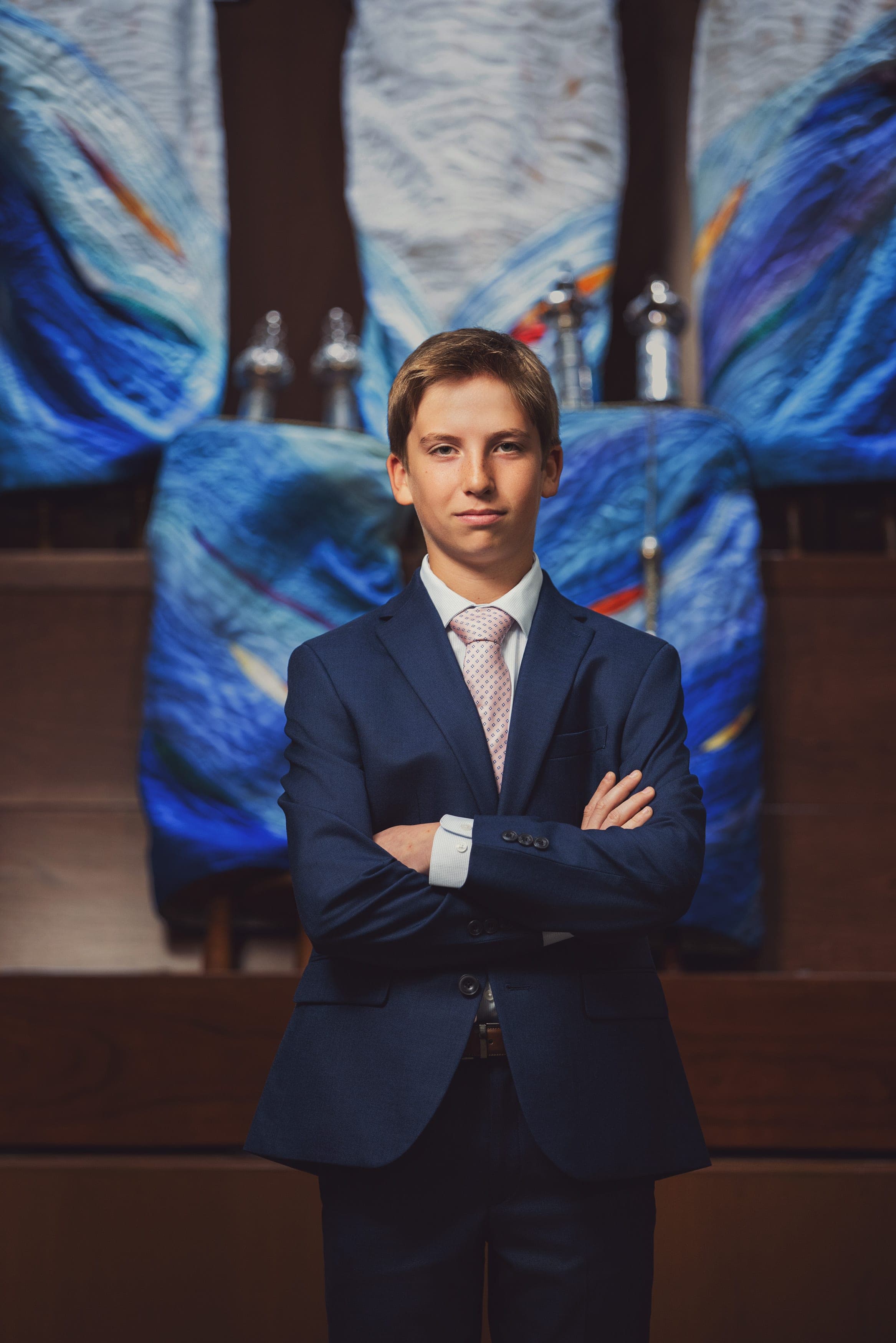 Gavin's Golf-Themed Bar Mitzvah at Shaare Emeth and Meadowbrook Country Club. Photo by Zach Dalin, St. Louis photographer.