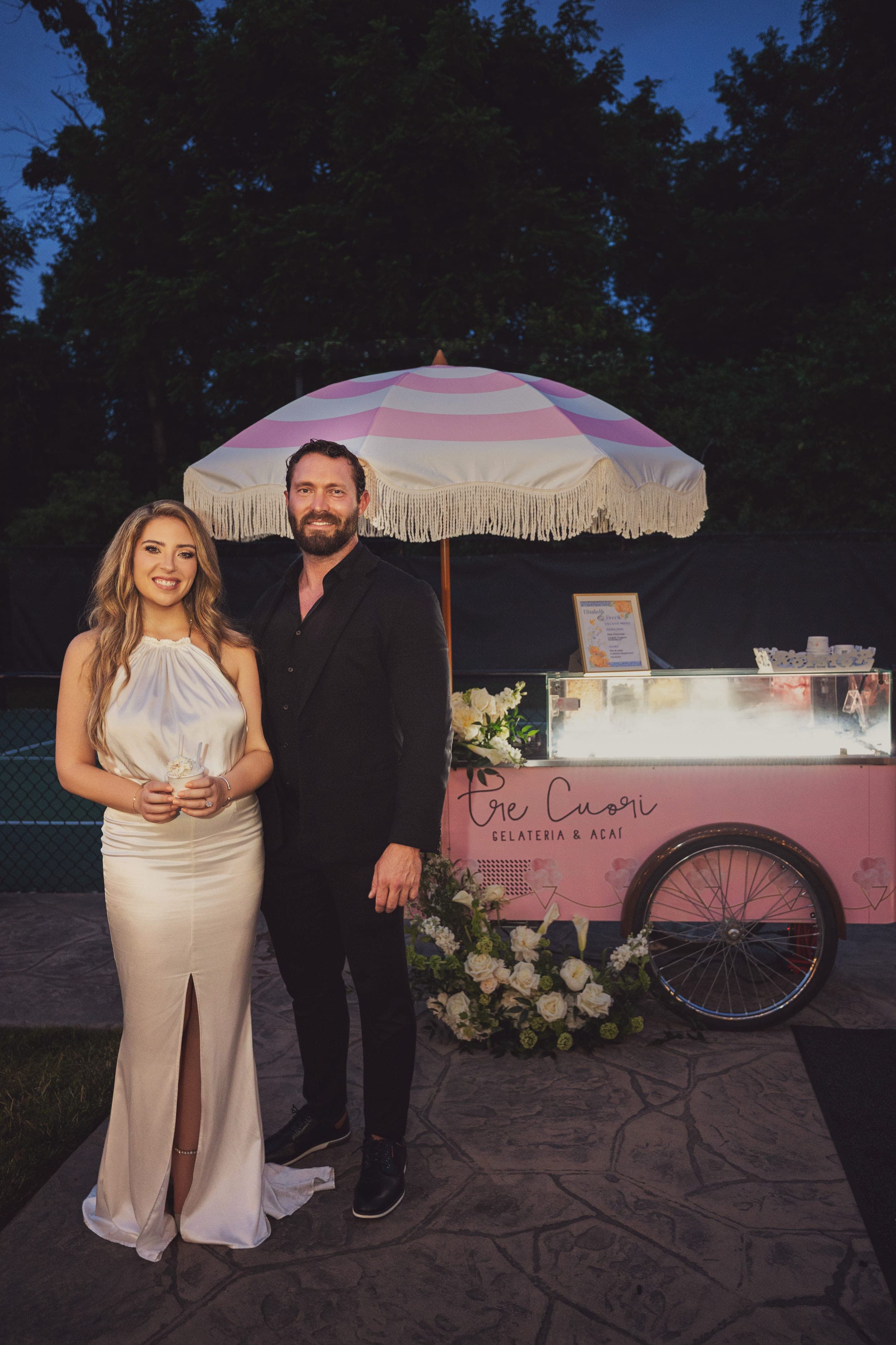 Liz + Derrik's Italy-Themed Wedding Celebration at The Racquet Club Ladue. Photo by Zach Dalin, St. Louis photographer.