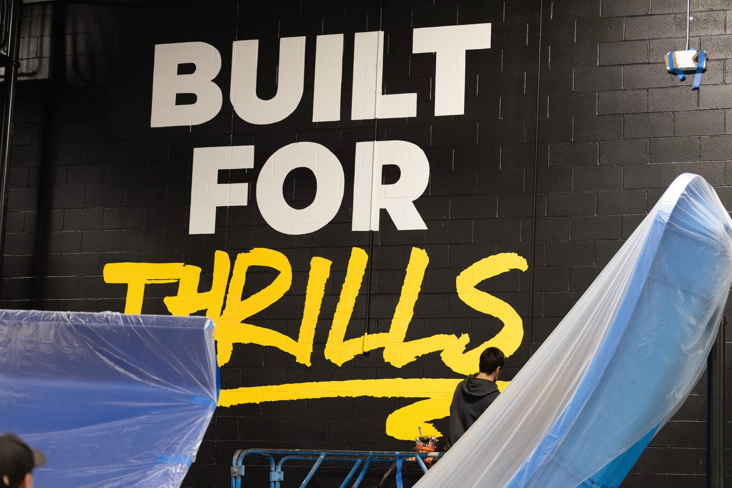 Behind the Scenes: Slick City St. Peters Gets a Graffiti Makeover. Photo by Zach Dalin, St. Louis photographer.