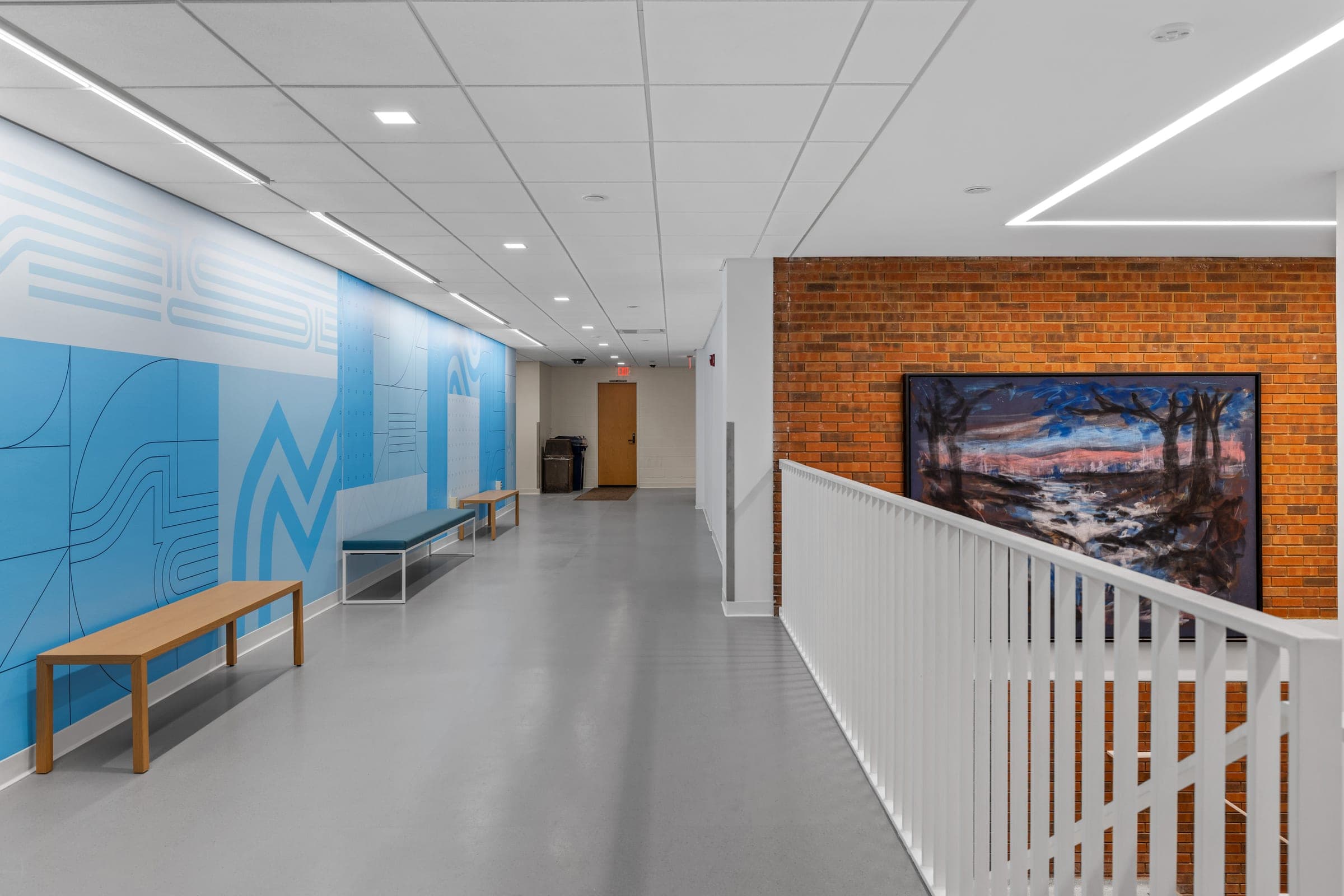 Photographing Russell Contracting's Renovations at STLCC Meramec. Photo by Zach Dalin, St. Louis photographer.