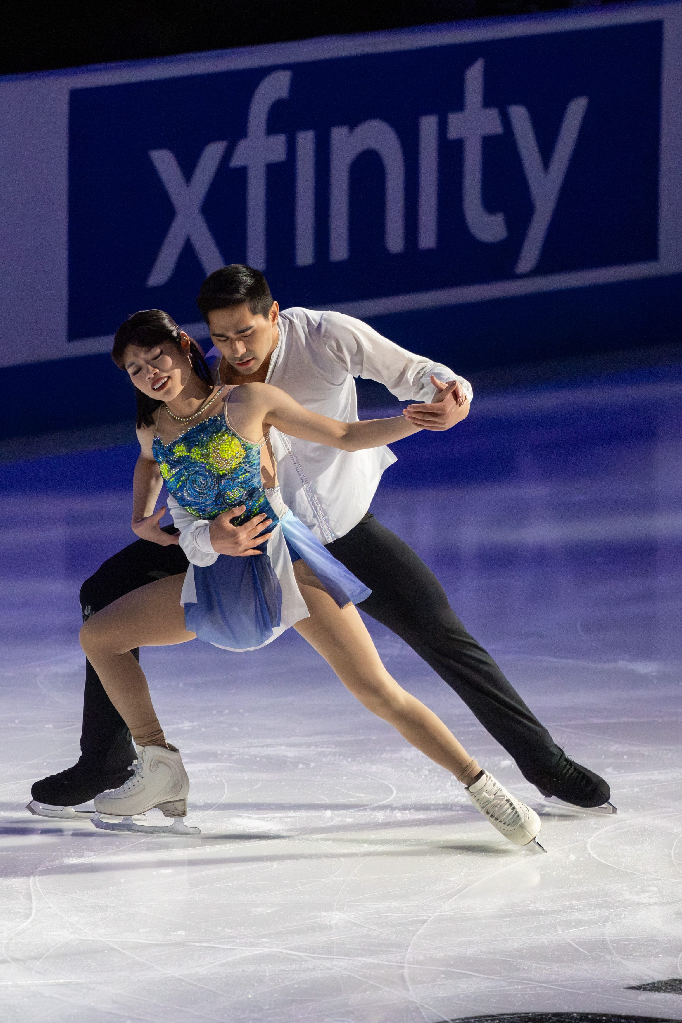 Photographing the US Figure Skating Championships at the Enterprise Center. Photo by Zach Dalin, St. Louis photographer.