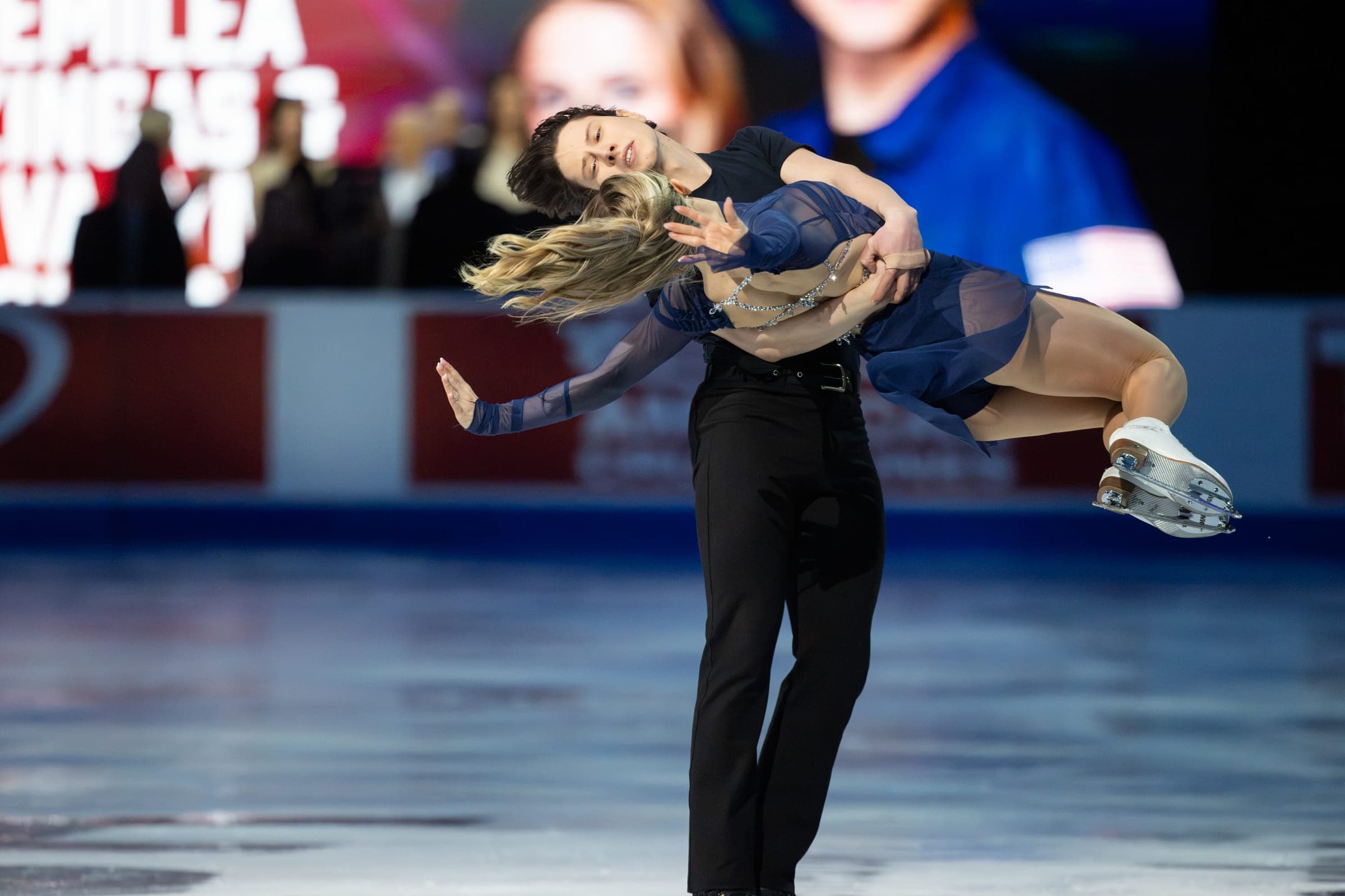 Photographing the US Figure Skating Championships at the Enterprise Center. Photo by Zach Dalin, St. Louis photographer.
