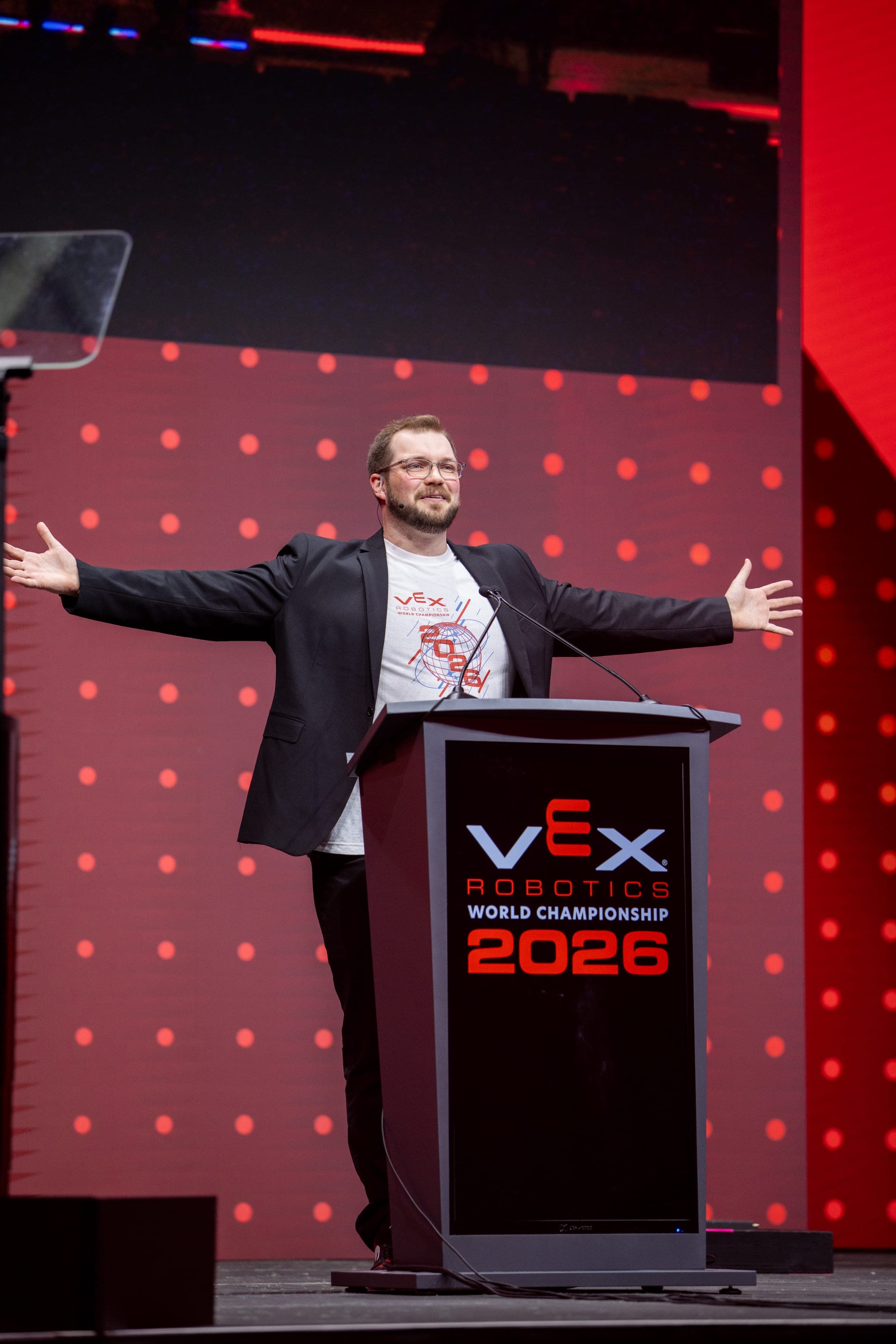 Photographing VEX Robotics Worlds for Explore St. Louis. Photo by Zach Dalin, St. Louis photographer.
