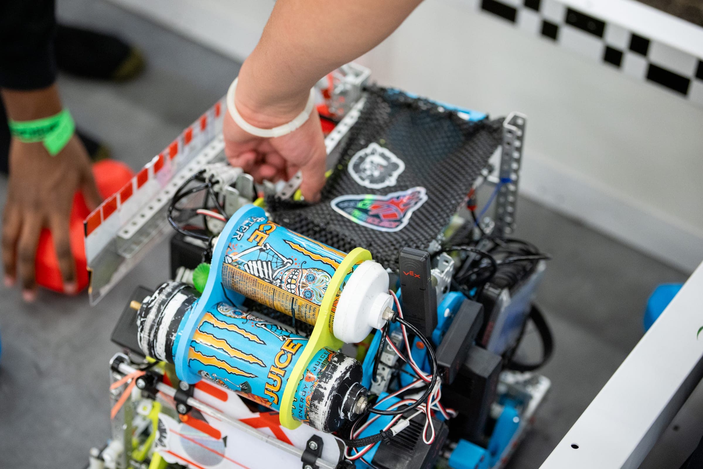 Photographing VEX Robotics Worlds for Explore St. Louis. Photo by Zach Dalin, St. Louis photographer.