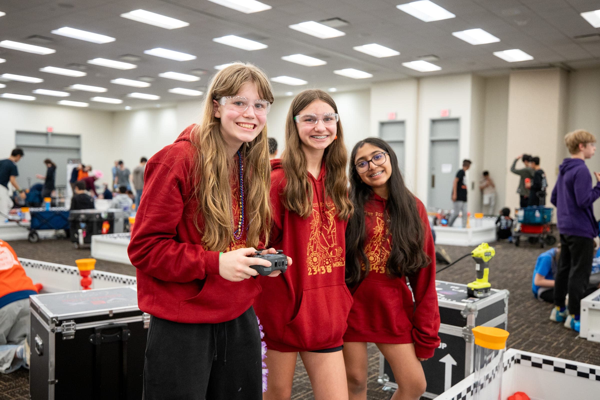 Photographing VEX Robotics Worlds for Explore St. Louis. Photo by Zach Dalin, St. Louis photographer.