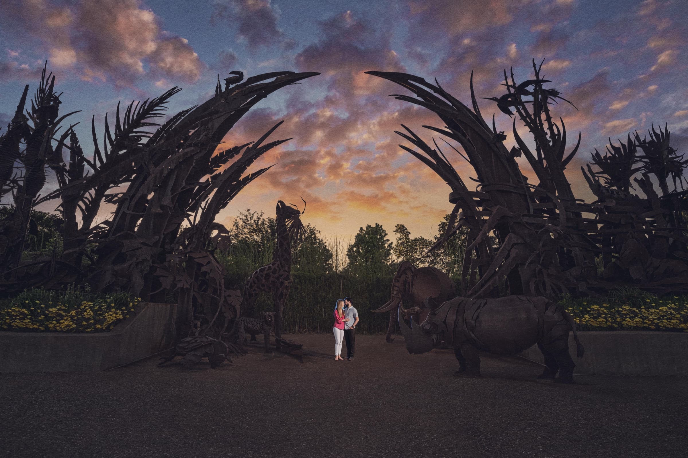 Engagement in Ladue by Zach Dalin, St. Louis photographer