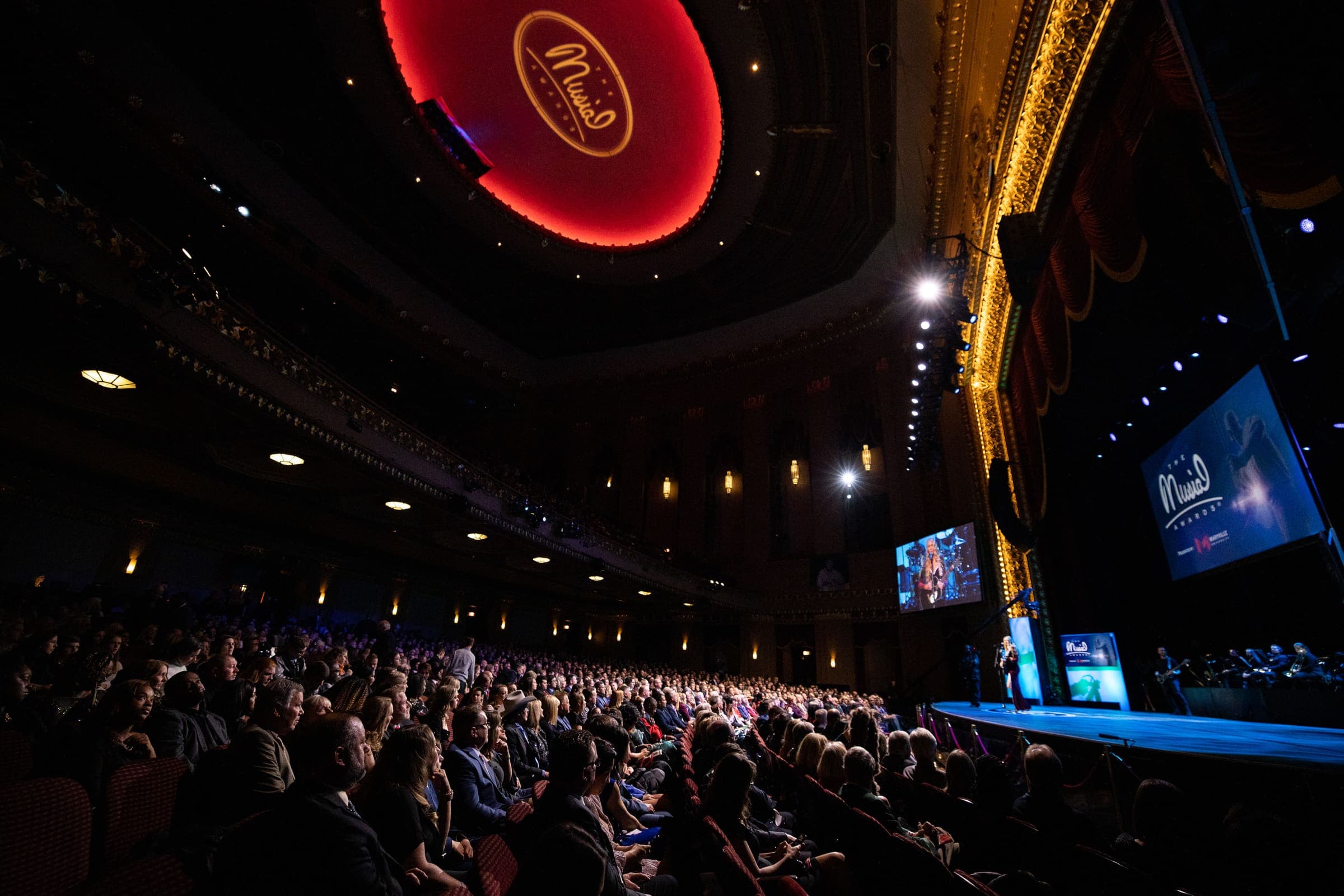 The Musial Awards gala filling the Stifel Theatre in St. Louis